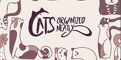 Cats Organized Neatly