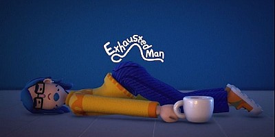 Exhausted Man